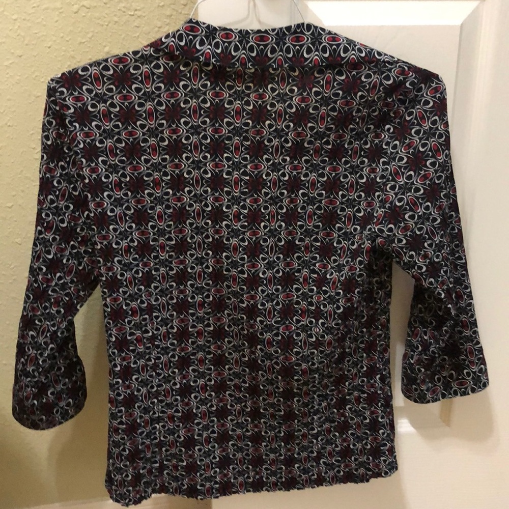 Printed work shirt ladies - Picture 4 of 4